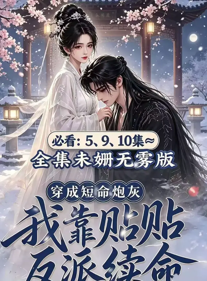 AI漫剧穿成短命炮灰我靠贴贴反派续命无删减高清全集免费看